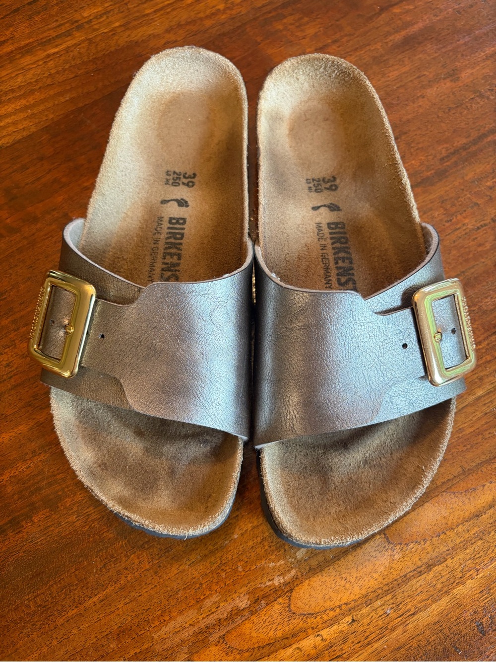 Metallic Birkenstock Madrid
